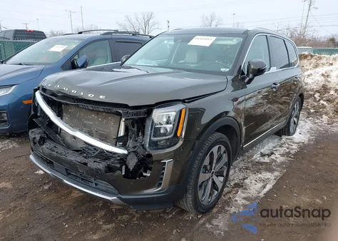 2021 Kia Telluride Ex z USA, uszkodzony, nr VIN 5XYP3DHC1MG116691